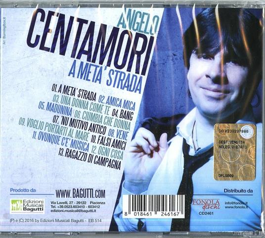 A metà strada - CD Audio di Angelo Centamori - 2
