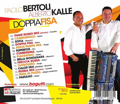 Doppia Fisa - CD Audio di Alberto Kalle,Paolo Bertoli - 2