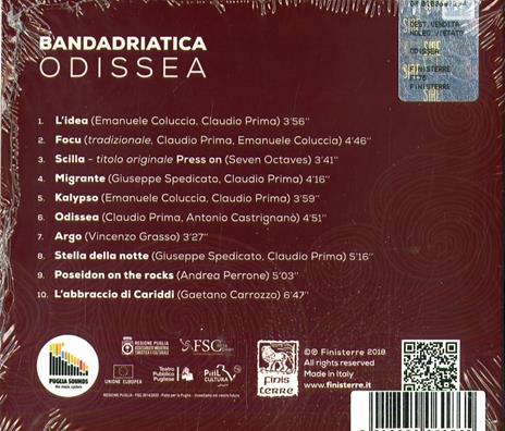 Odissea - CD Audio di Bandadriatica - 2
