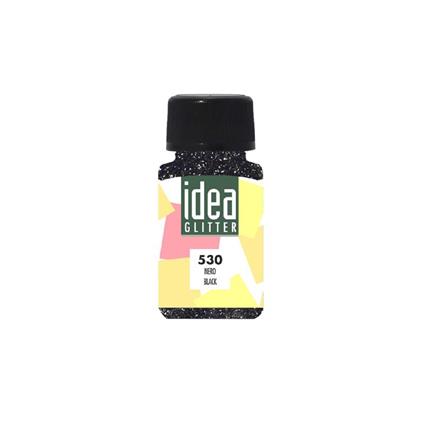 Colori Glitter Idea Ml 50 Nero