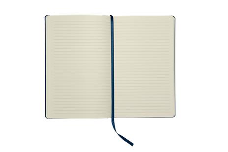 Taccuino Blu, Bianco a Righe Grande - 3