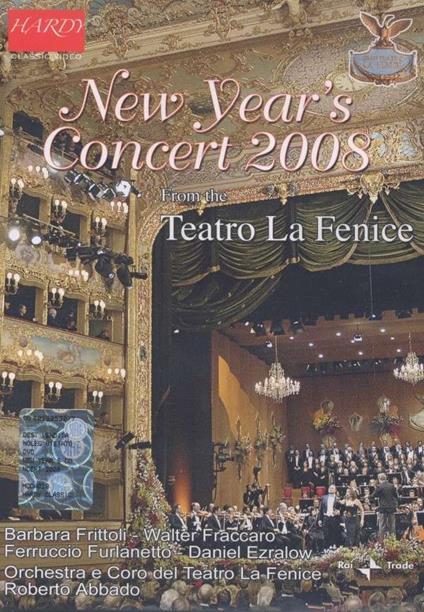 Concerto di Capodanno 2008 dal Teatro La Fenice di Venezia (DVD) - DVD di Giacomo Puccini,Giuseppe Verdi,Roberto Abbado