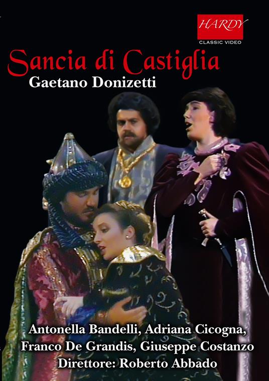 Sancia di Castiglia (DVD) - DVD di Gaetano Donizetti,Roberto Abbado