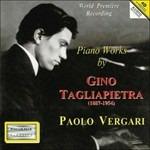 Opere per pianoforte - CD Audio di Gino Tagliapietra