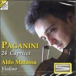 24 Capricci - CD Audio di Niccolò Paganini,Aldo Matassa