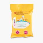 Babygella Salviettine Detergenti Per Pelle Bambino Pulizia Quotidiana 15 Pezzi