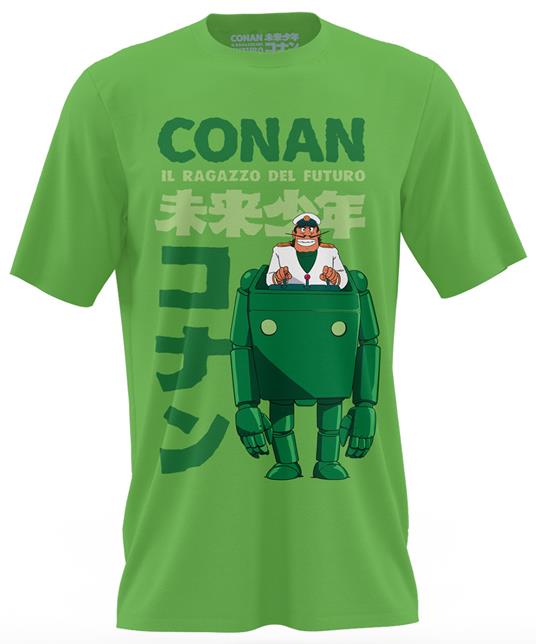 T-Shirt Unisex Tg. Xl. Conan, Il Ragazzo Del Futuro: Dyce