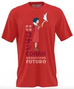 T-Shirt Unisex Tg. L. Conan, Il Ragazzo Del Futuro: Lana