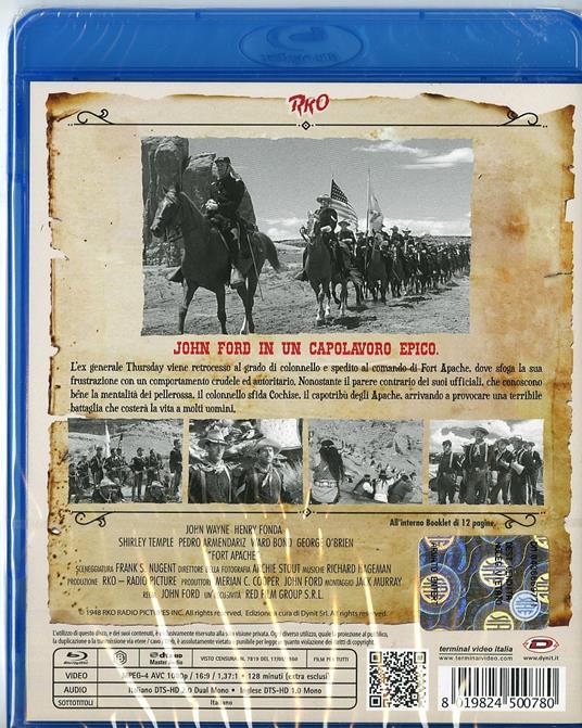 Il massacro di Fort Apache di John Ford - Blu-ray - 2