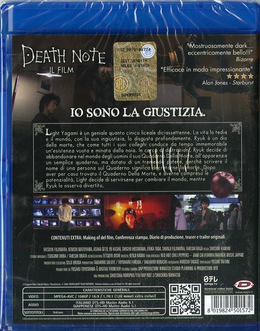 Death Note. Il Film (Blu-ray) di Shusuke Kaneko - Blu-ray - 2