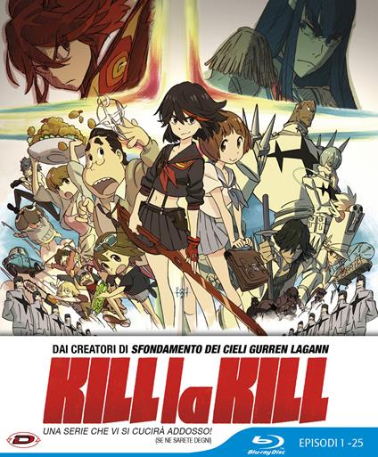 Kill La Kill - Limited Edition (Eps 01-25). Serie TV ita (4 Blu-ray) di Hiroyuki Imaishi - Blu-ray