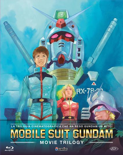 Mobile Suit Gundam. The Movies Collection (3 Blu-ray) di Yoshiyuki Tomino - Blu-ray