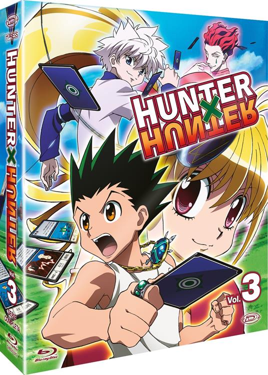 Hunter X Hunter Box 3 - Greed Island+Formichimere (1A Parte) (Eps. 59-90) (5 Blu-Ray) (First Press) di Kazuhiro Furuhashi - Blu-ray