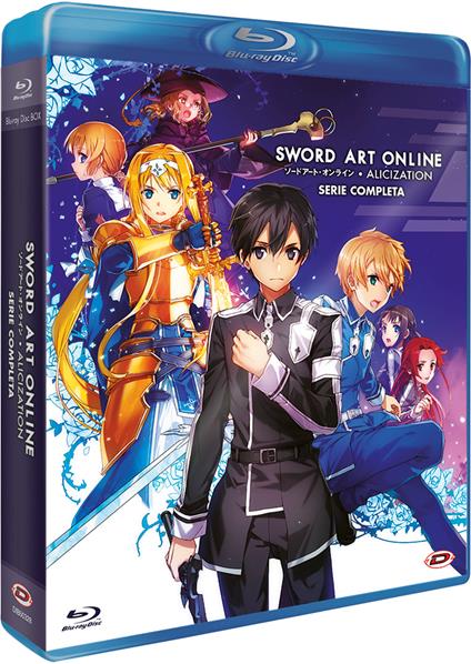 Sword Art Online Iii Alicization - The Complete Series (Eps. 01-24) (4 Blu-Ray) di Manabu Ono - Blu-ray