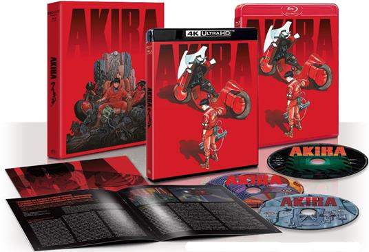 Akira. 35th Anniversary Limited Edition (2 Blu-ray + Blu-ray Ultra HD 4K) di Katsuhiro Otomo - Blu-ray + Blu-ray Ultra HD 4K