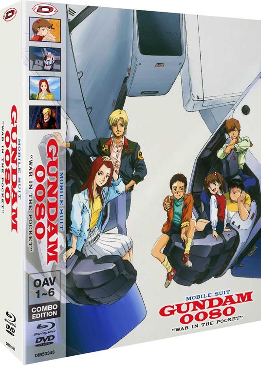 Mobile Suit Gundam 0080 (Limited Edition) (Oav 1-6) (2 Blu-ray + 2 DVD) di Fumihiko Takayama - Blu-ray