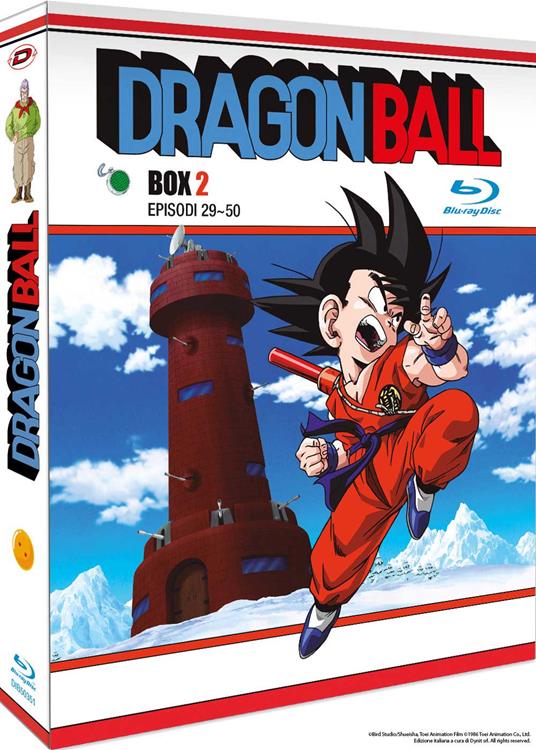 Dragon Ball Box #02 (Eps. 29-50) (3 Blu-Ray) di Daisuke Nishio - Blu-ray