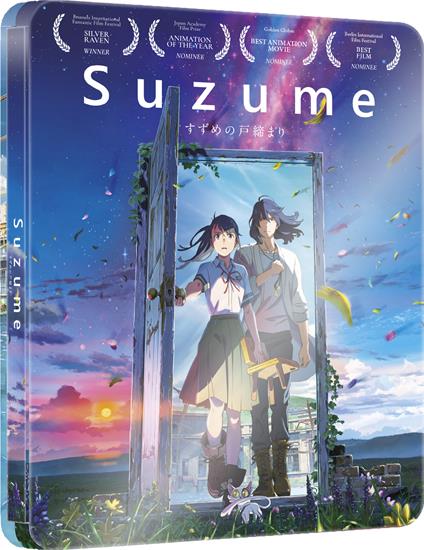 Suzume. Steelbook (DVD + Blu-ray) di Makoto Shinkai - DVD + Blu-ray