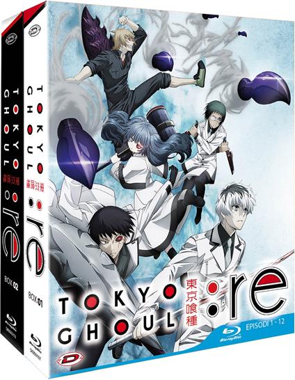Tokyo Ghoul: Re - Stagione 03 Bundle Box 01-02 (Eps 01-24) (6 Blu-Ray) (Ed. Limitata) - Blu-ray