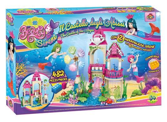 Beauty Sirene - Il Castello Degli Abissi - Costruzioni 482 Pz
