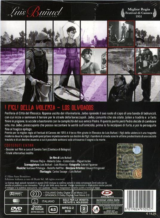 I figli della violenza di Luis Buñuel - DVD - 2