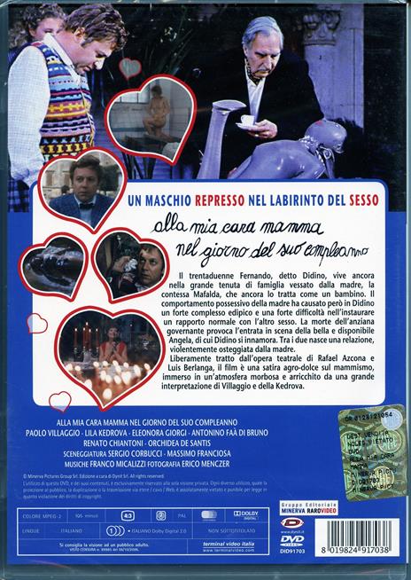 Alla mia cara mamma nel giorno del suo compleanno di Luciano Salce - DVD - 2