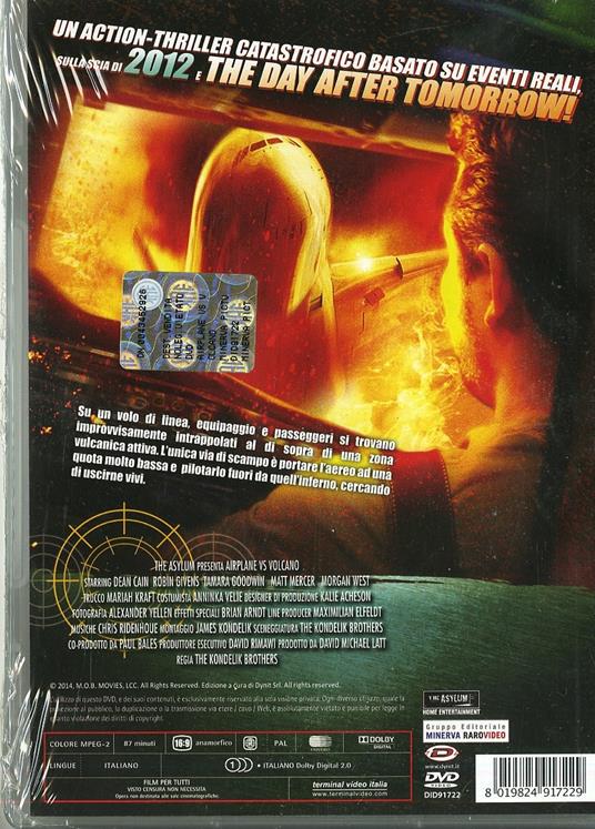 Airplane vs Volcano di James Kondelik,Jon Kondelik - DVD - 2