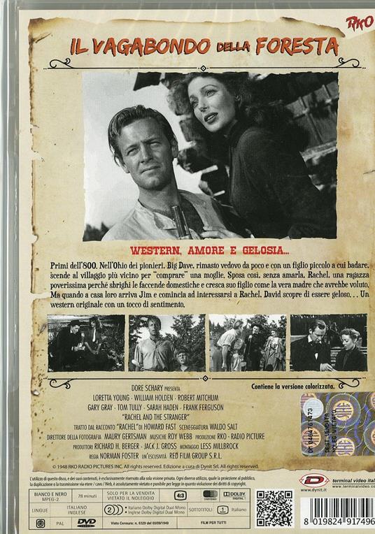Il vagabondo della foresta di Norman Foster - DVD - 2