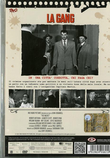 La gang di John Cromwell,Nicholas Ray - DVD - 2