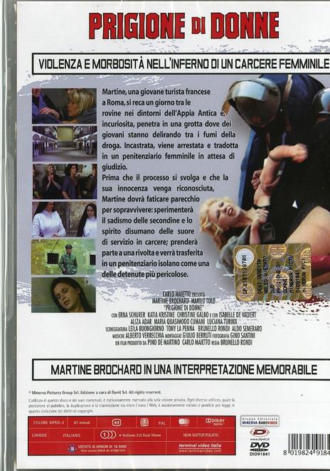Prigione di donne di Brunello Rondi - DVD - 2