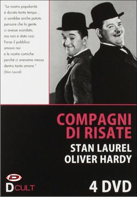 Stanlio & Ollio. Compagni di risate (4 DVD) di Fred Guiol,Leo McCarey,James Parrott,Jesse Robbins,George Jeske - DVD