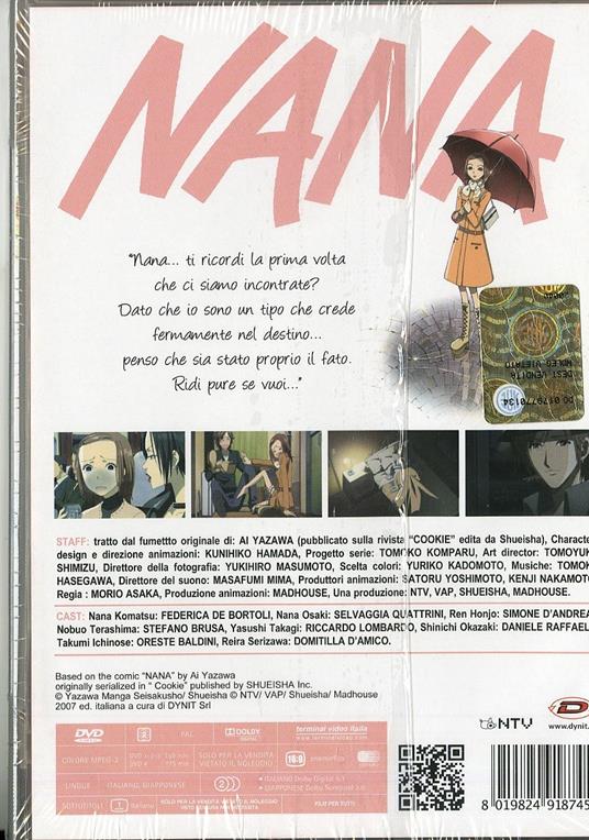 Nana. Stagione 1. Serie completa (4 DVD) di Morio Asaka - DVD - 2