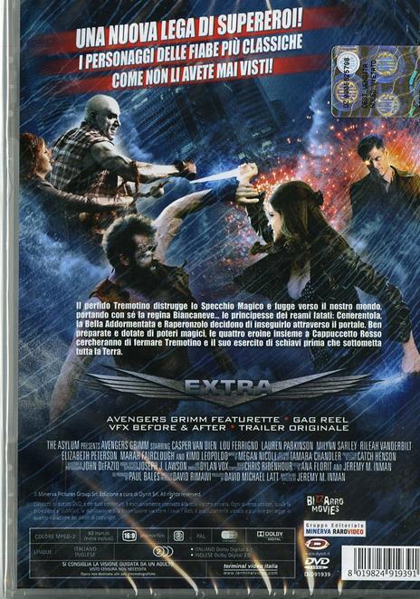 Avengers Grimm (DVD) di Jeremy M. Inman - DVD - 2