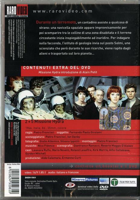 2+5 Missione Hydra di Pietro Francisci - DVD - 2