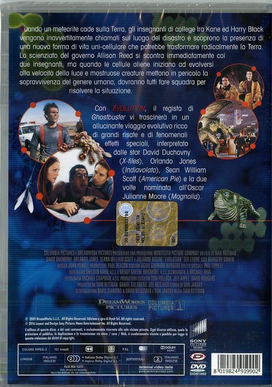 Evolution di Ivan Reitman - DVD - 2