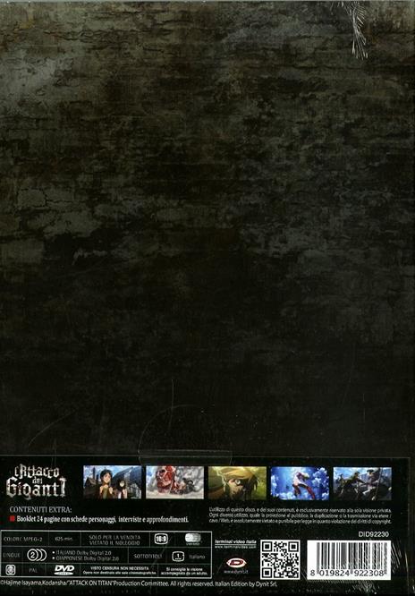 L'attacco dei giganti (4 DVD) di Tetsuro Araki - DVD - 2