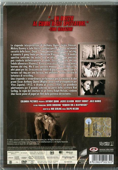 Una faccia piena di pugni di Ralph Nelson - DVD - 2