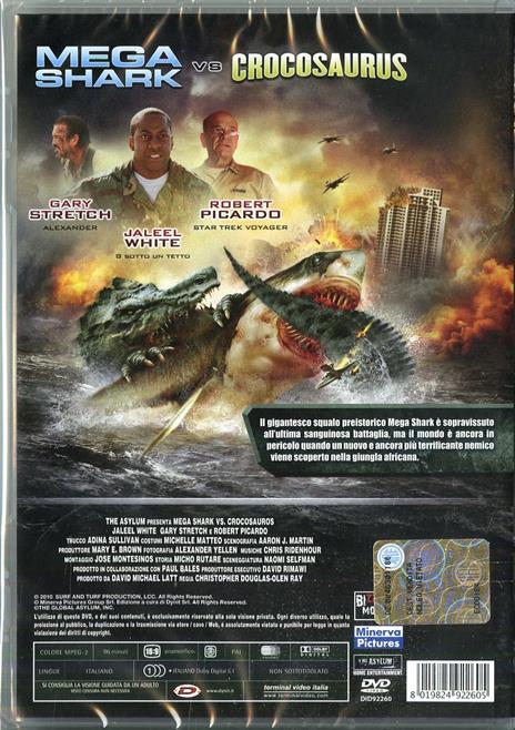 Mega Shark vs. Crocosaurus di Christopher Ray - DVD - 2