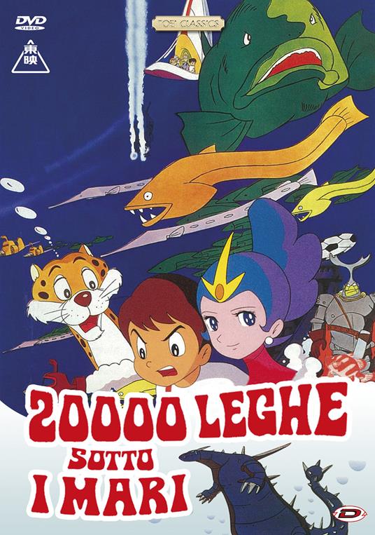 20.000 leghe sotto i mari (DVD) di Kimio Yabuki - DVD