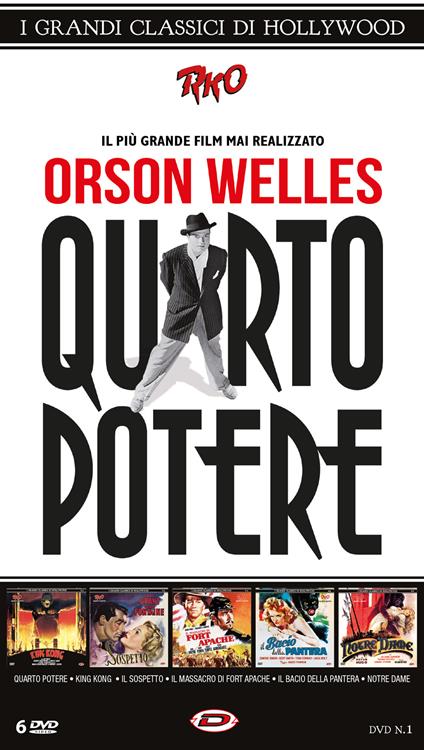 Quarto potere (DVD) di Orson Welles - DVD
