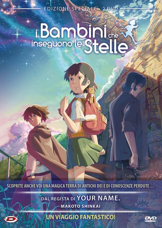 I bambini che inseguono le stelle. Special Edition. First Press (2 DVD) di Makoto Shinkai - DVD