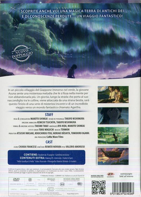 I bambini che inseguono le stelle. Special Edition. First Press (2 DVD) di Makoto Shinkai - DVD - 2