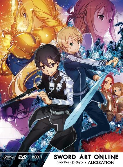 Sword Art Online III Alicization. Limited Edition Box #01 (Eps 01-12) (3 DVD) di Manabu Ono - DVD