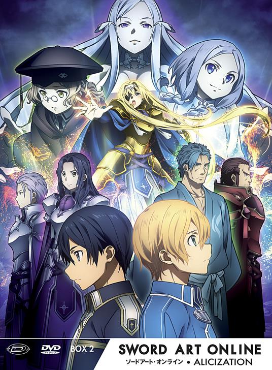 Sword Art Online III Alicization. Limited Edition Box #02 (Eps.13-24) (3 DVD) di Manabu Ono - DVD