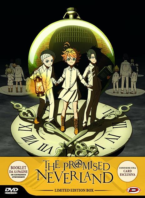 The Promised Neverland #01 Eps.01-12. Limited Edition (3 DVD) di Mamoru Kanbe - DVD
