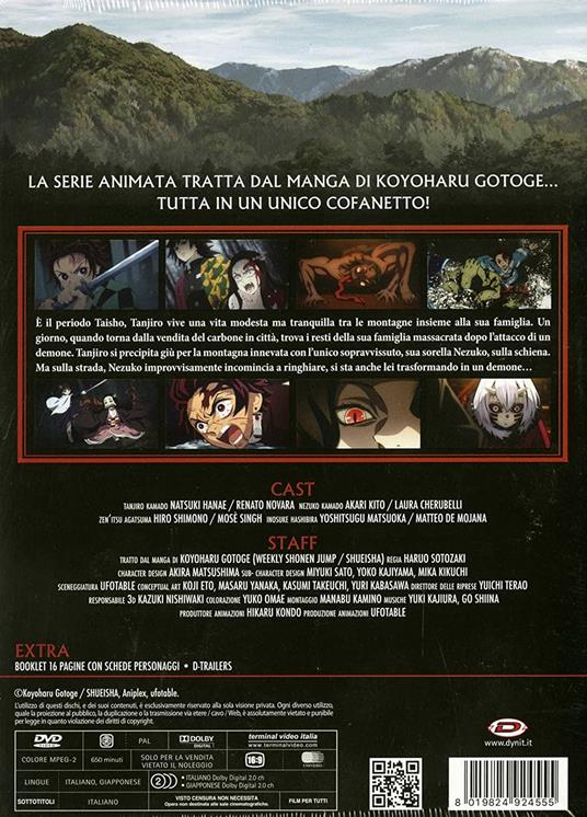 Demon Slayer. The Complete Series (Eps. 01-26) (4 DVD) di Haruo Sotozaki - DVD - 2