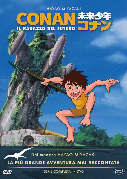 Conan, il ragazzo del futuro. The Complete Series (4 DVD) di Keiji Hayakawa,Hayao Miyazaki,Isao Takahata