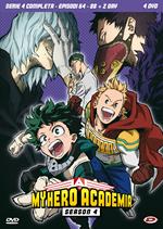 My Hero Academia. Stagione 4. The Complete Series (Eps. 64-88+2 Oav) (4 DVD)