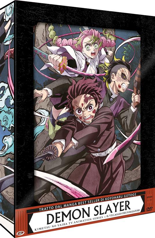 Demon Slayer - Limited Edition Box #05 - Il Villaggio Dei Forgiatori (Eps 01-11) (3 Dvd) di Haruo Sotozaki - DVD