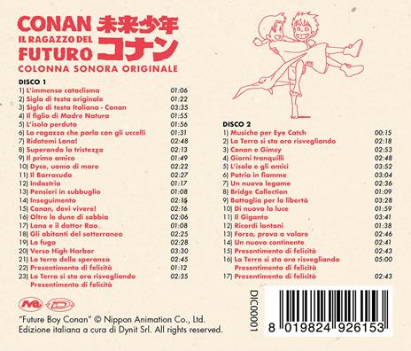 Conan, il ragazzo del futuro (Colonna Sonora) - CD Audio - 2